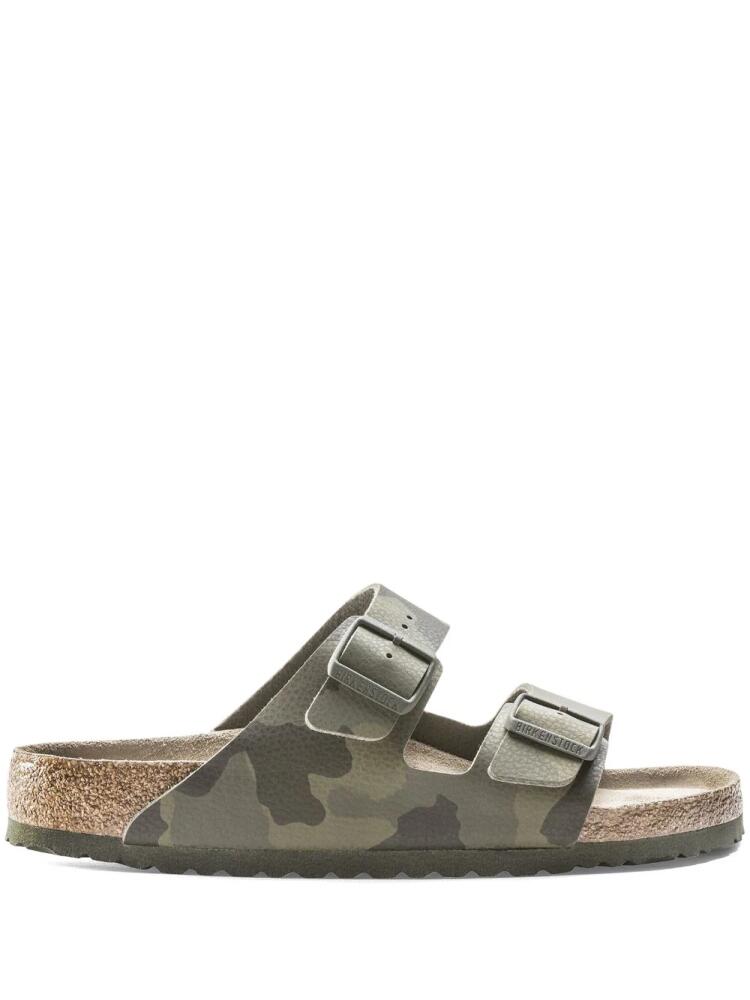 Birkenstock Arizona "Desert" - Green Cover