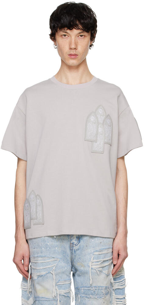 Who Decides War Grey Leather Window T-shirt Cover