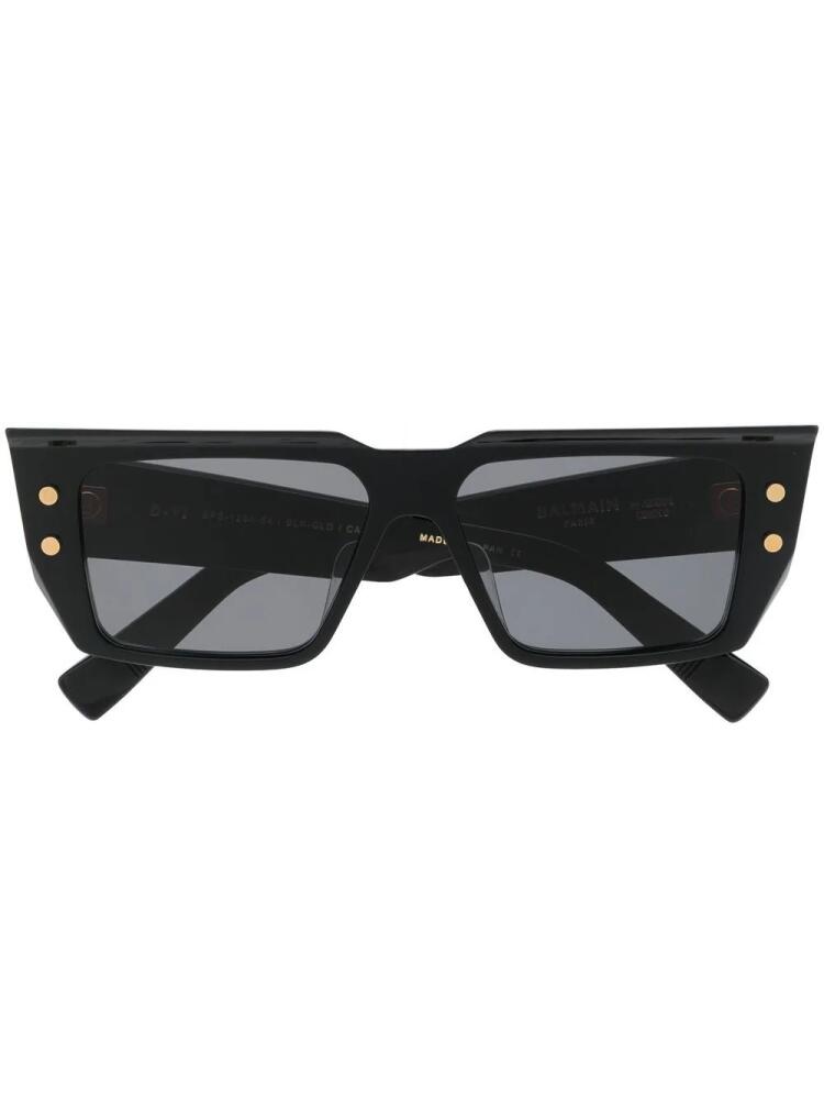 Balmain Eyewear square-frame sunglasses - Black Cover