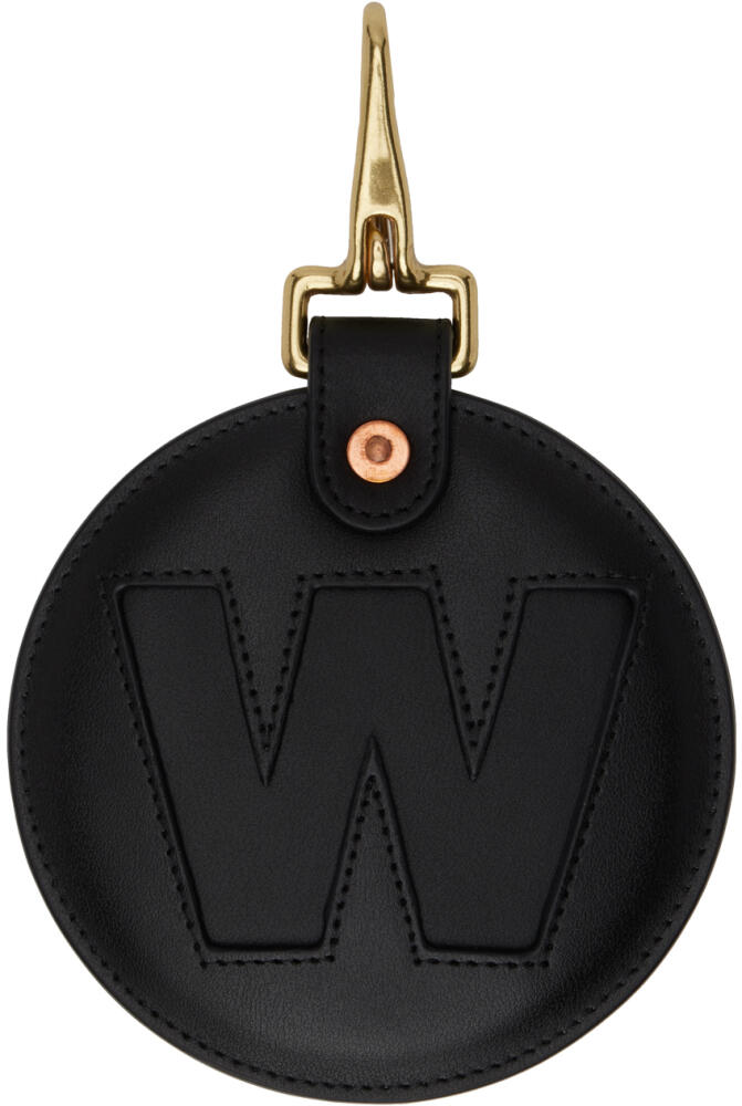 Walter Van Beirendonck Black Embossed Keychain Cover