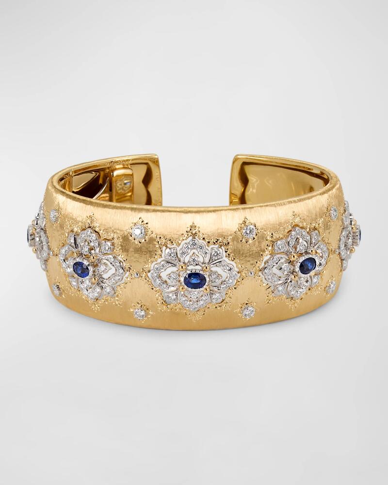 Buccellati Opera 18K Gold Sapphire & Diamond Bracelet Cover