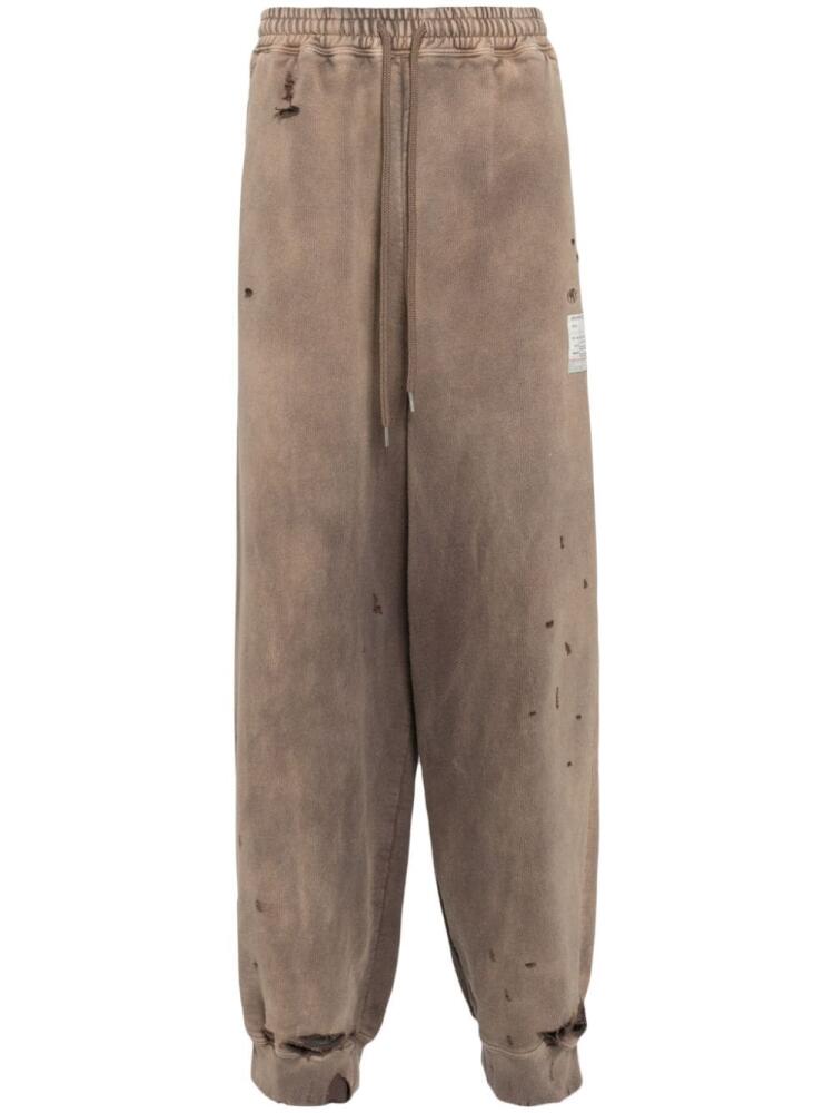 Maison MIHARA YASUHIRO Sun Faded pants - Brown Cover