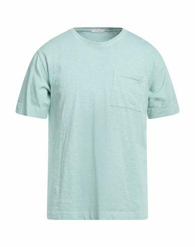 Officina 36 Man T-shirt Light green Cotton Cover