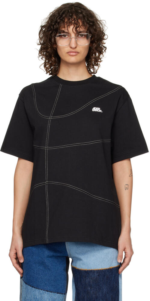 ADER error Black Bertic T-Shirt Cover