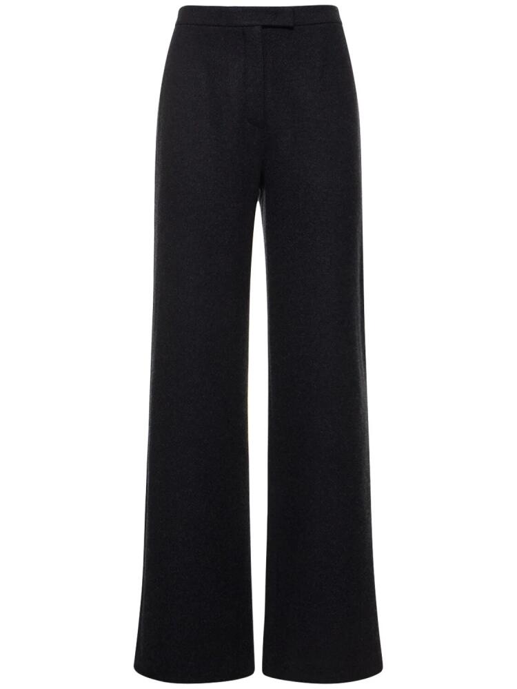 LORO PIANA Robin High Rise Cashmere Straight Pants Cover