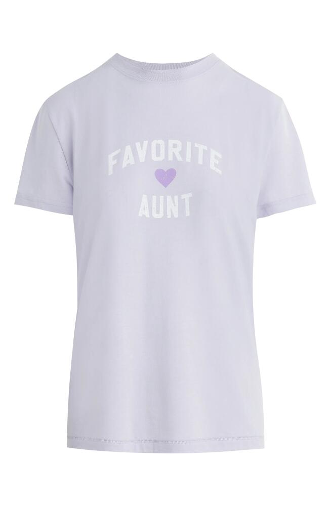 Favorite Daughter Favorite Aunt T-Shirt in Lavender Cover