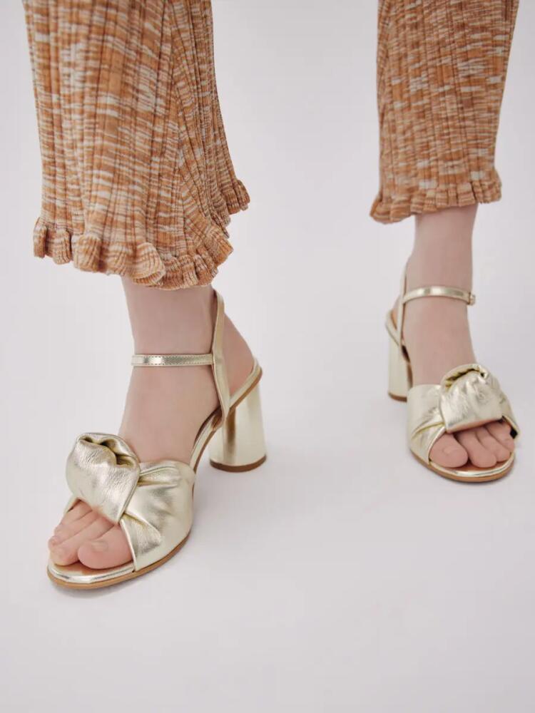 Maguire Noto Heel in Metallic Gold Cover