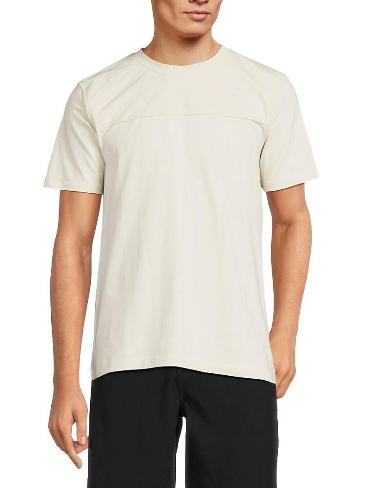 Kenneth Cole Men's Solid Tee - Off White Cover