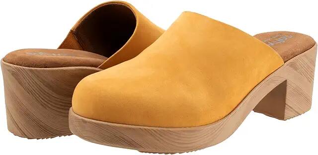 SoftWalk Felida (Mustard Nbk) Women's Slippers Cover