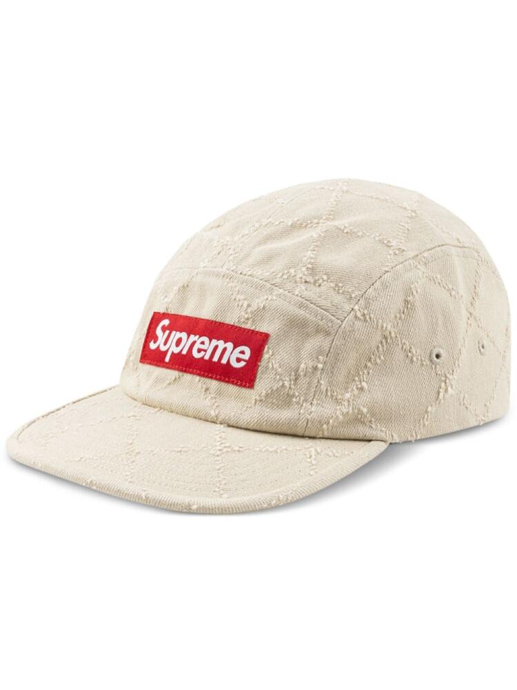 Supreme punched denim camp cap - Neutrals Cover