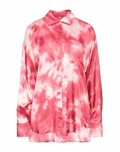 Msgm Woman Shirt Fuchsia Viscose Cover