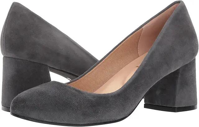 French Sole Trance (Dark Grey Suede) Women's Flat Shoes Cover