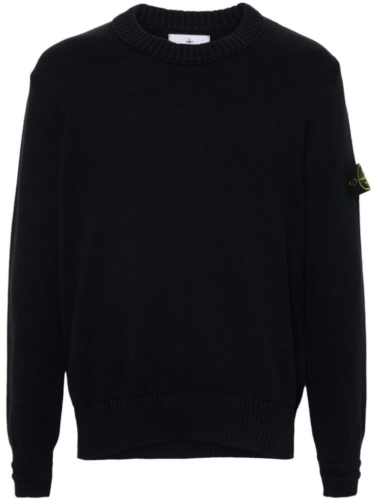 Stone Island Compass-badge sweater - Blue Cover