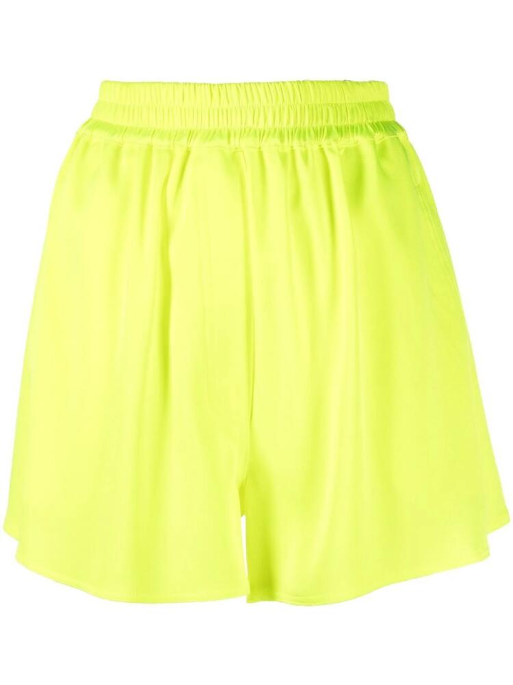 Alex Perry elasticated-waist shorts - Yellow Cover