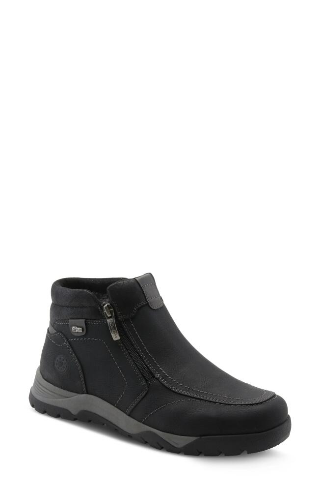 Spring Step Lucas Zip Boot in Black Cover