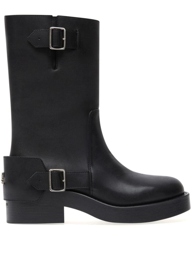 Courrèges Americana leather boots - Black Cover