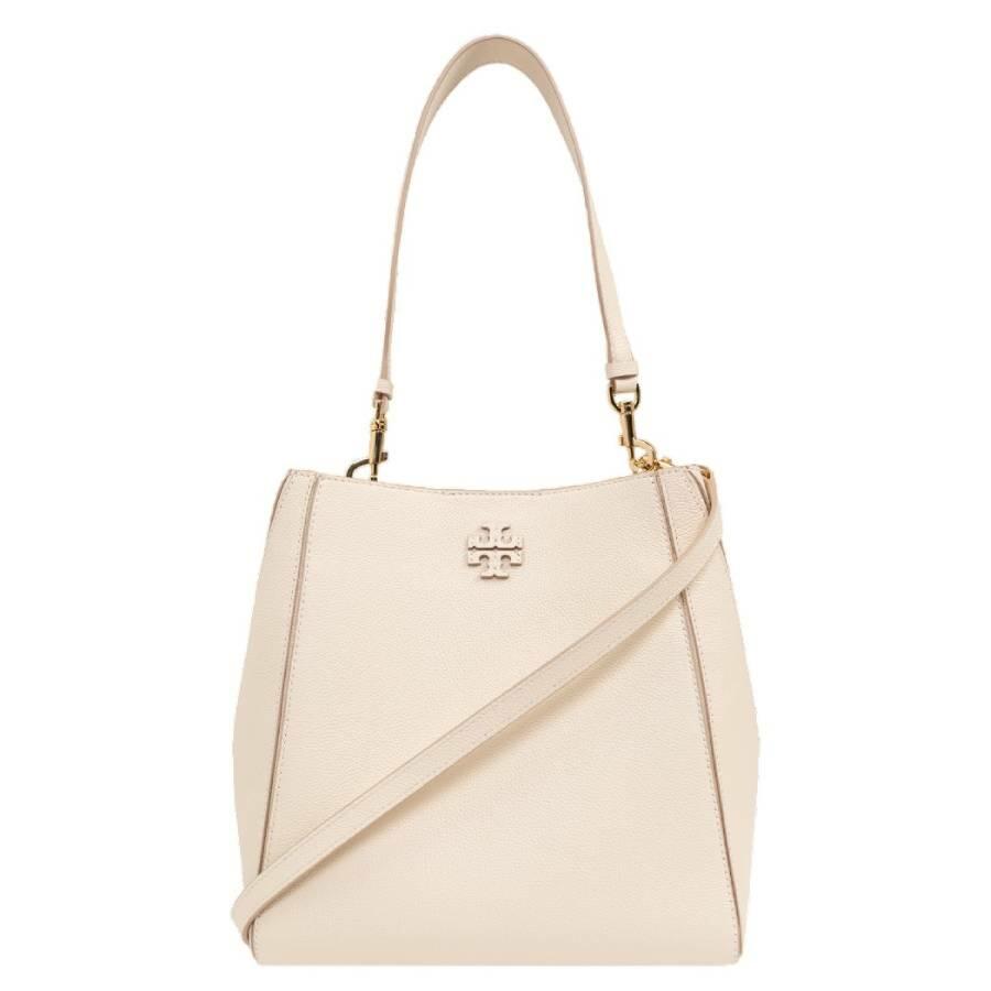 Tory Burch Brie McGraw Leather Bucket Bag Cover