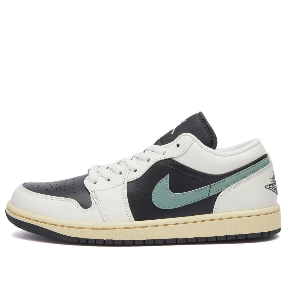 Air Jordan Women's W 1 LOW Sneakers in Anthracite/Jade/Sand Cover