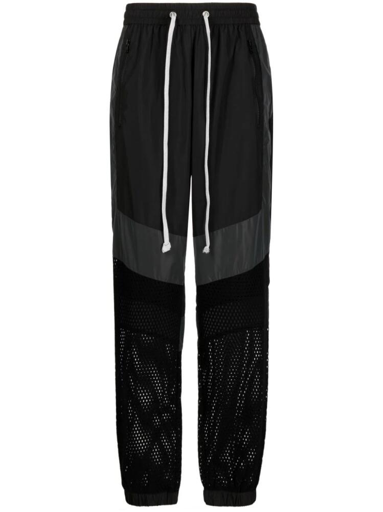 God's Masterful Children panelled track pants - Black Cover