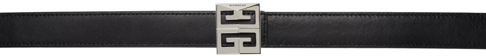 Givenchy Reversible Black & Beige 4G Belt Cover