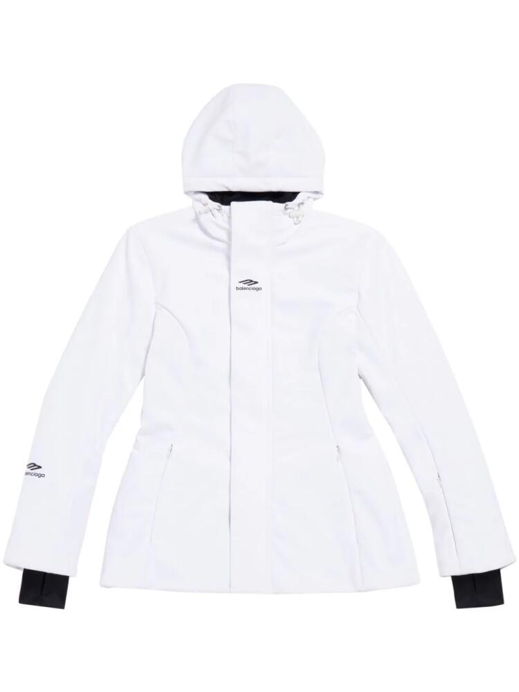 Balenciaga 3B Sports Icon hourglass ski jacket - White Cover