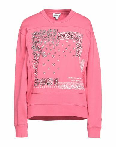 Kenzo Woman Sweatshirt Fuchsia Cotton Cover