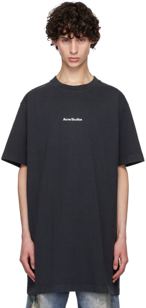 Acne Studios Black Printed T-Shirt Cover