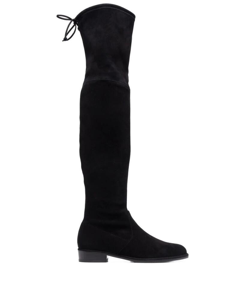 Stuart Weitzman tie-fastened thigh high boots - Black Cover