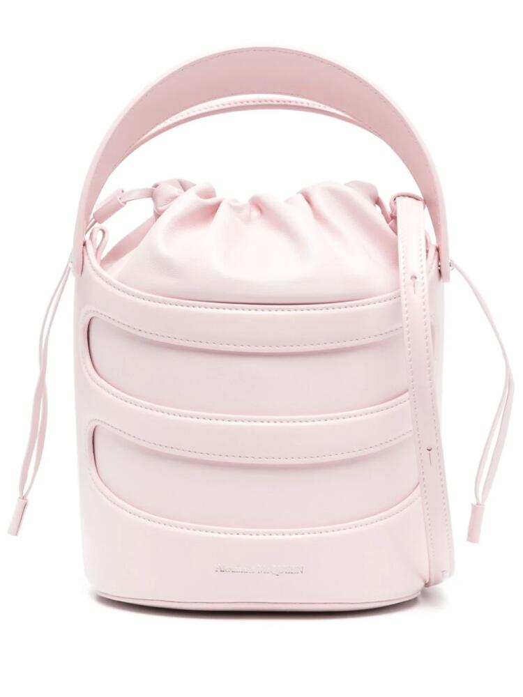 Alexander McQueen The Rise bucket bag - Pink Cover