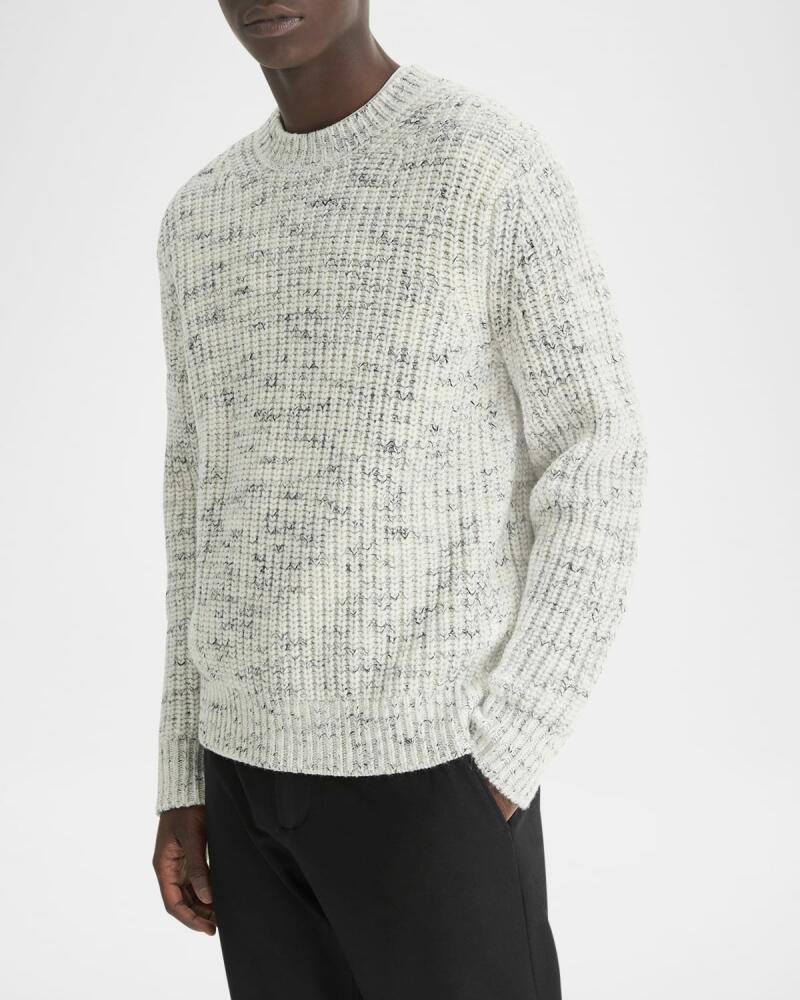 Vince Men's Space-Dyed Wool Sweater Cover