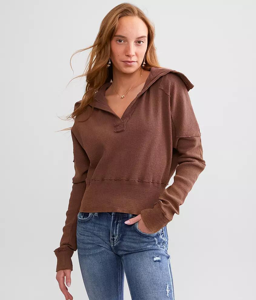 Free People Not So Ordinary Washed Pullover Cover