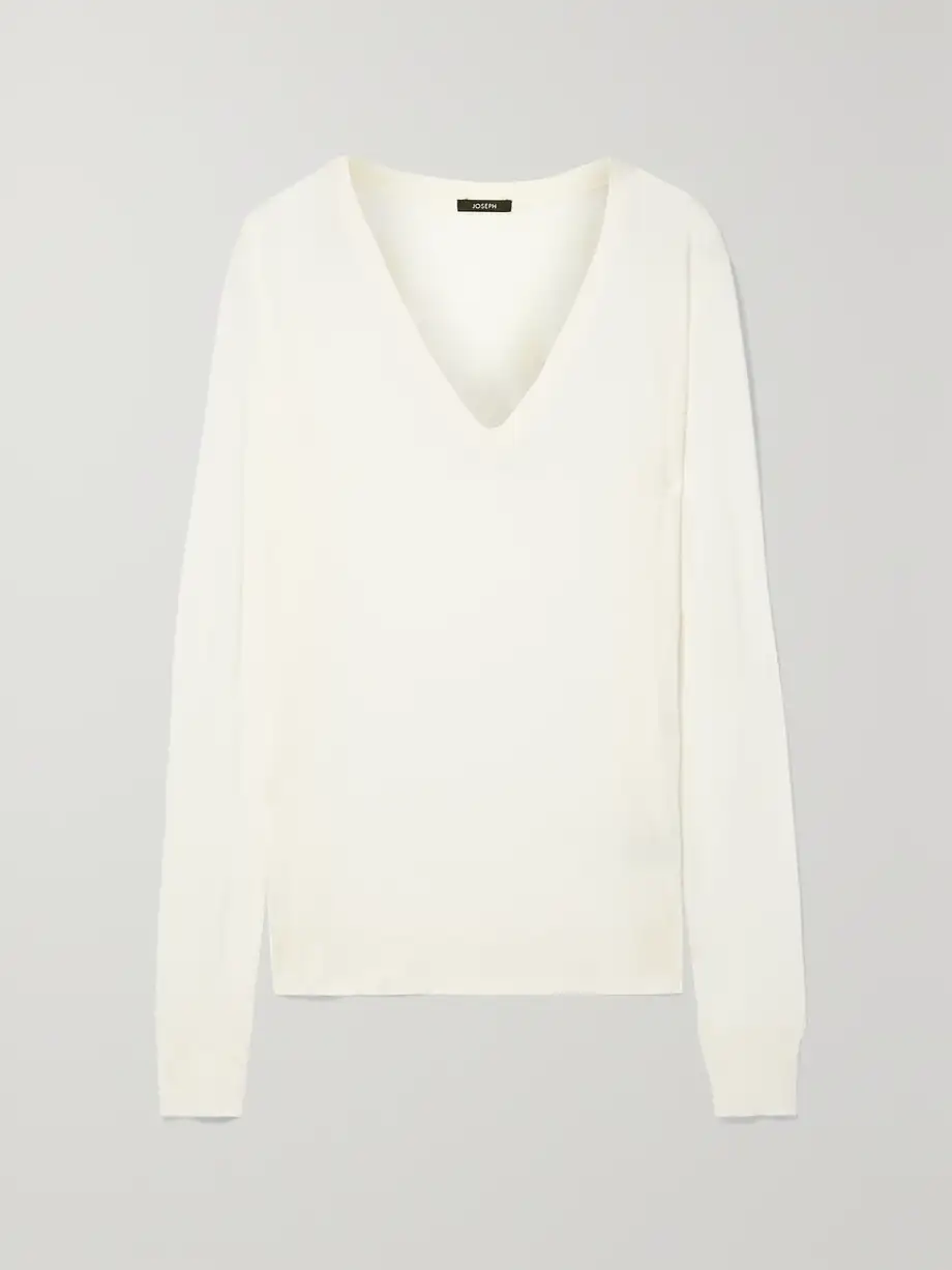 Joseph - Cashair Cashmere Sweater - Ivory Cover