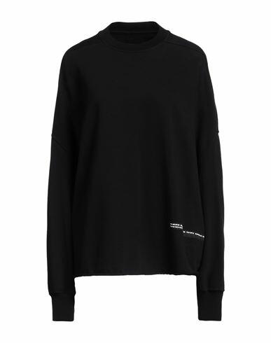 Drkshdw By Rick Owens Woman Sweatshirt Black Cotton Cover