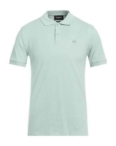 The Kooples Man Polo shirt Light green Cotton Cover