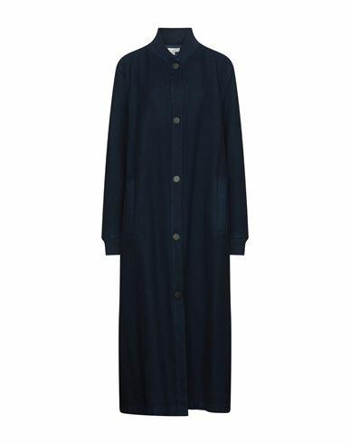 Crossley Woman Coat Midnight blue Virgin Wool, Polyamide Cover