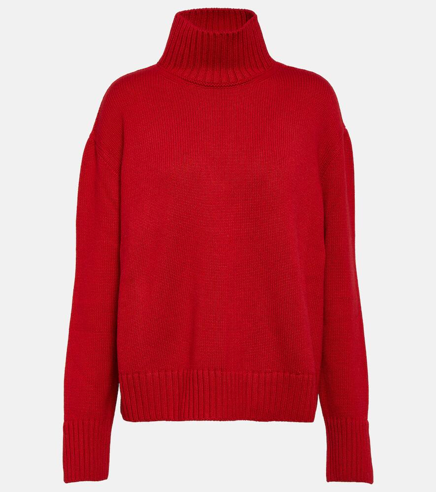 Loro Piana Oversized cashmere turtleneck sweater Cover