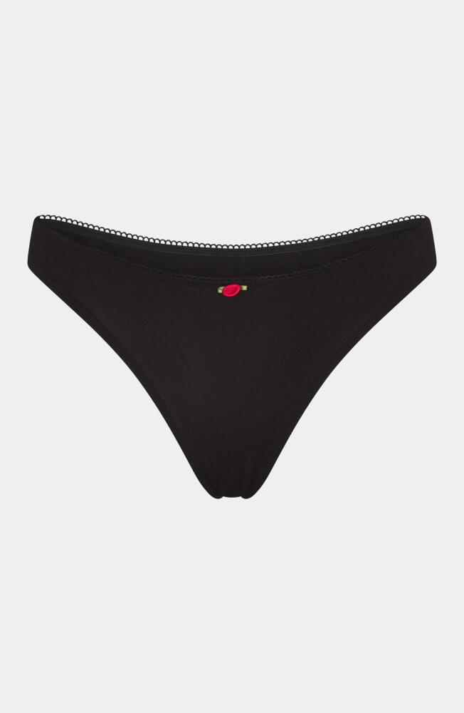 RAT BOI Low Rise Thong in Onyx Cover