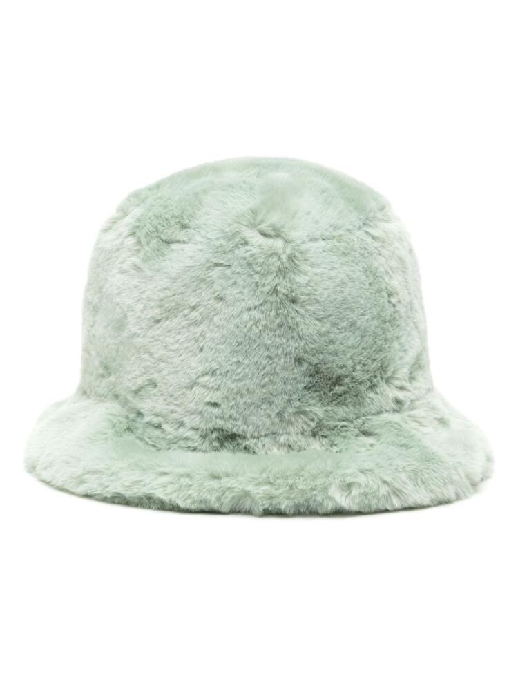 Jakke faux-fur bucket hat - Green Cover