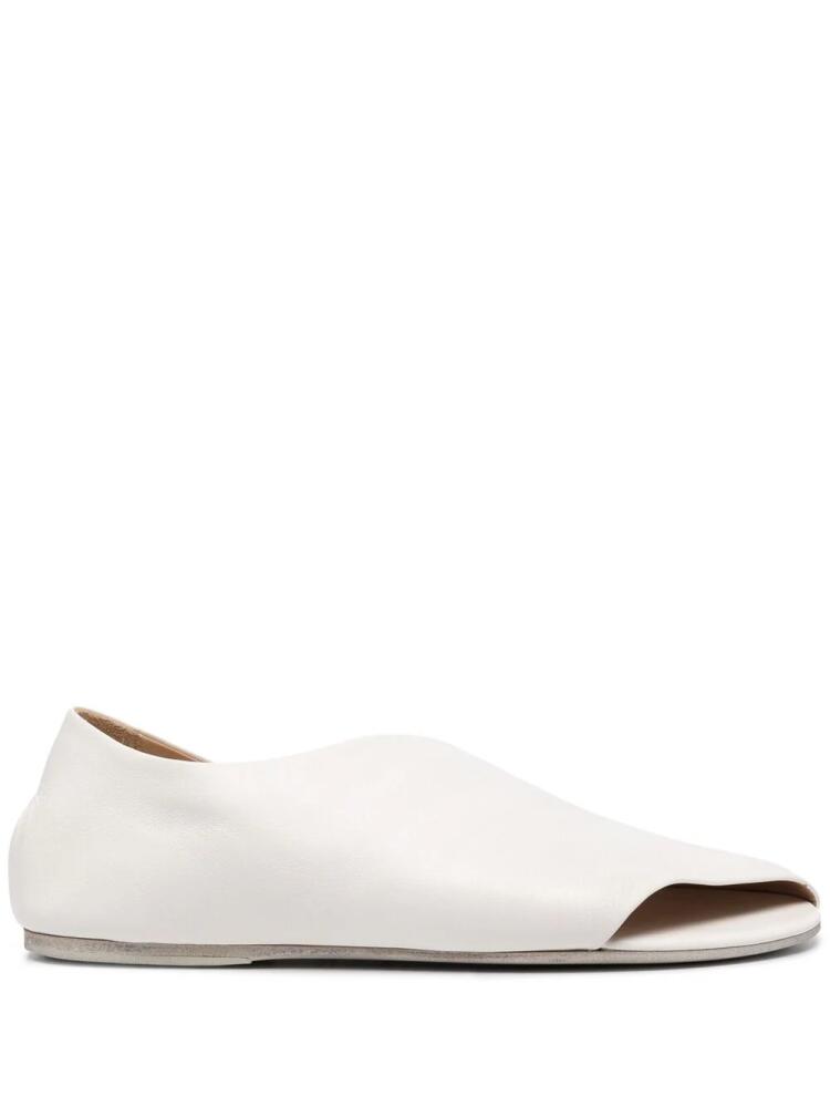 Marsèll open-toe loafers - White Cover