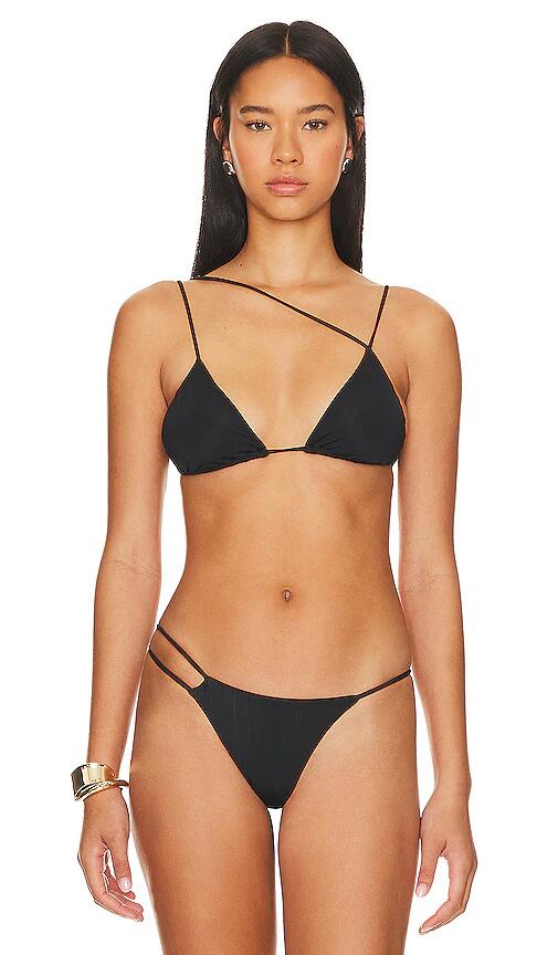 Vix Swimwear Nara Bikini Top in Black Cover