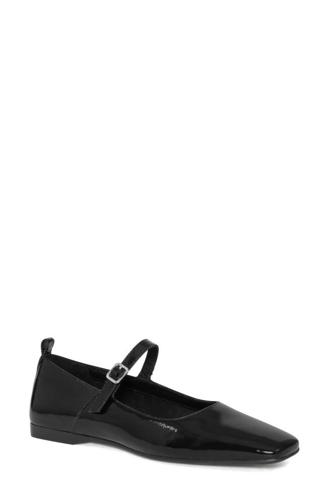 Vagabond Shoemakers Delia Mary Jane Flat in Black Patent Cover