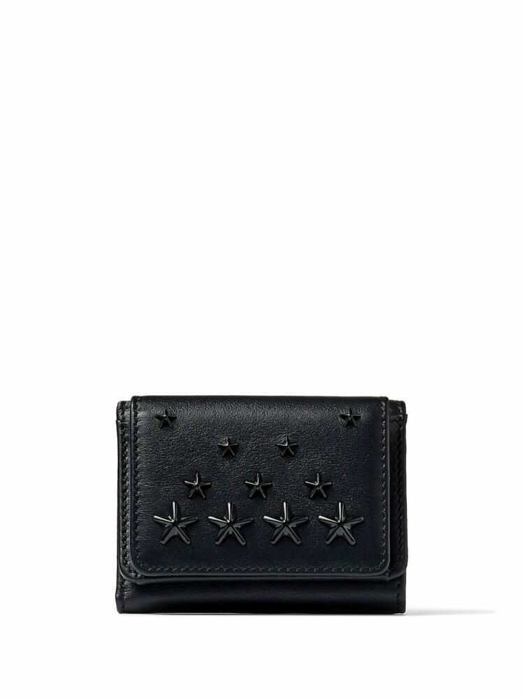 Jimmy Choo Nemo tri-fold leather wallet - Black Cover