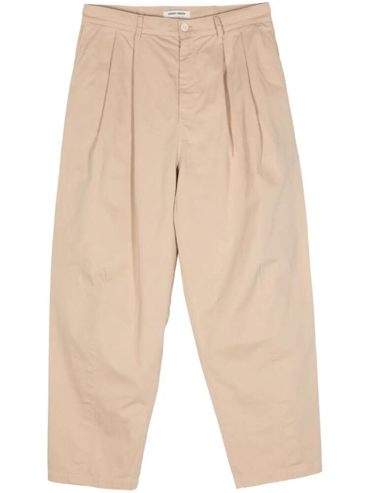 Henrik Vibskov Tracking straight-leg trousers - Neutrals Cover