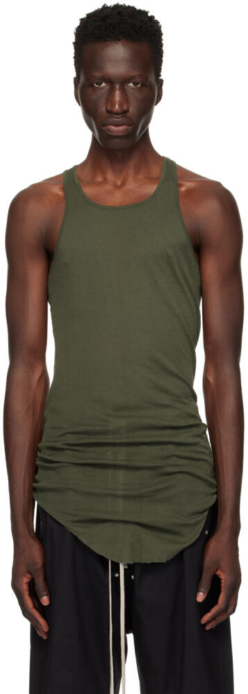 Rick Owens Green Porterville Rib Tank Top Cover