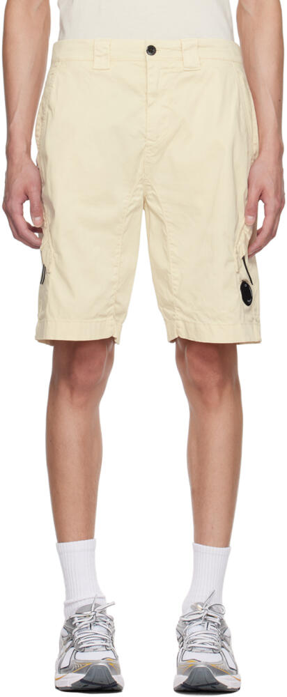 C.P. Company Off-White Utility Shorts Cover