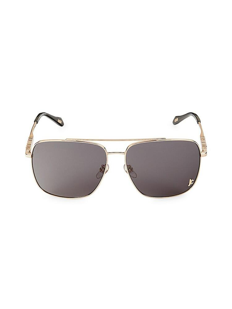 Just Cavalli Women's 61MM Aviator Sunglasses - Gold Cover