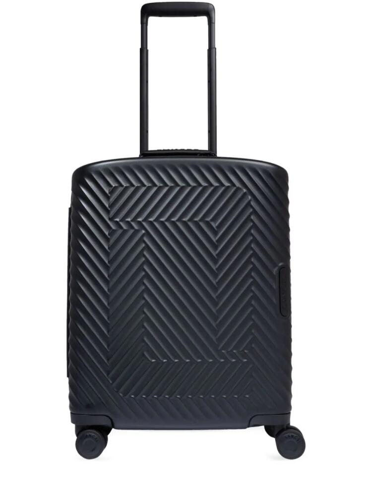 Lancel Atlas logo-embossed suitcase - Black Cover