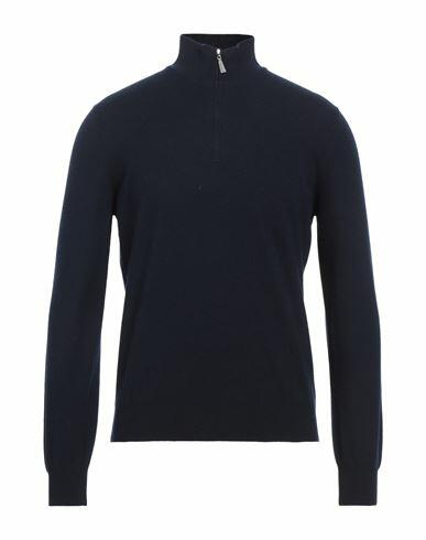 Gran Sasso Man Turtleneck Midnight blue Cashmere Cover