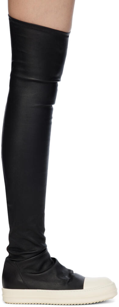 Rick Owens Black Stocking Boots Cover