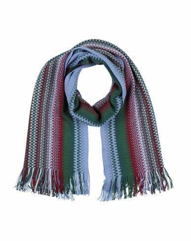 Missoni Man Scarf Green Wool, Acrylic Cover